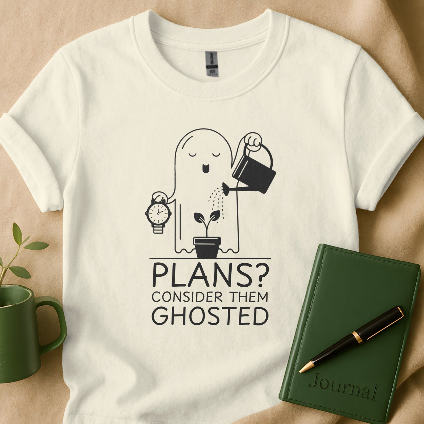 Plans Consider Them Ghosted Graphic Tee product