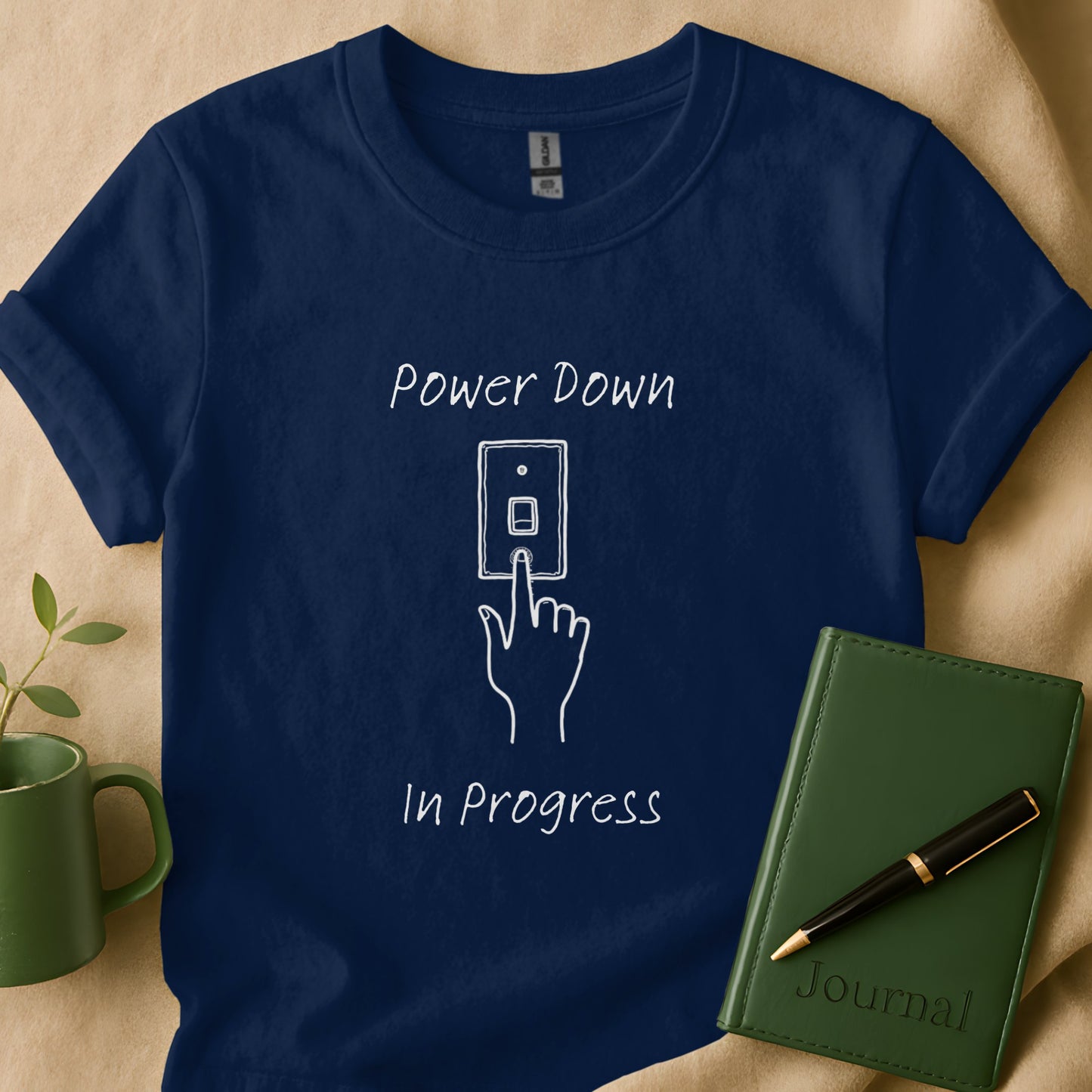 Power Down In Progress T-shirt product