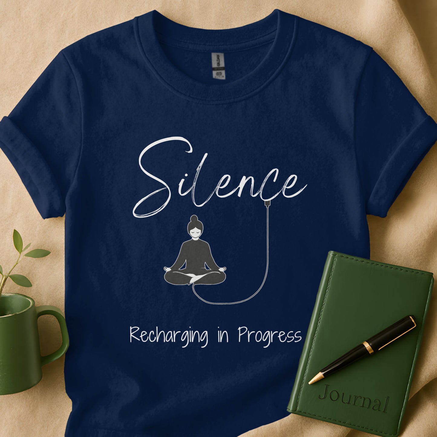 Silence Recharging in Progress T-shirt product type