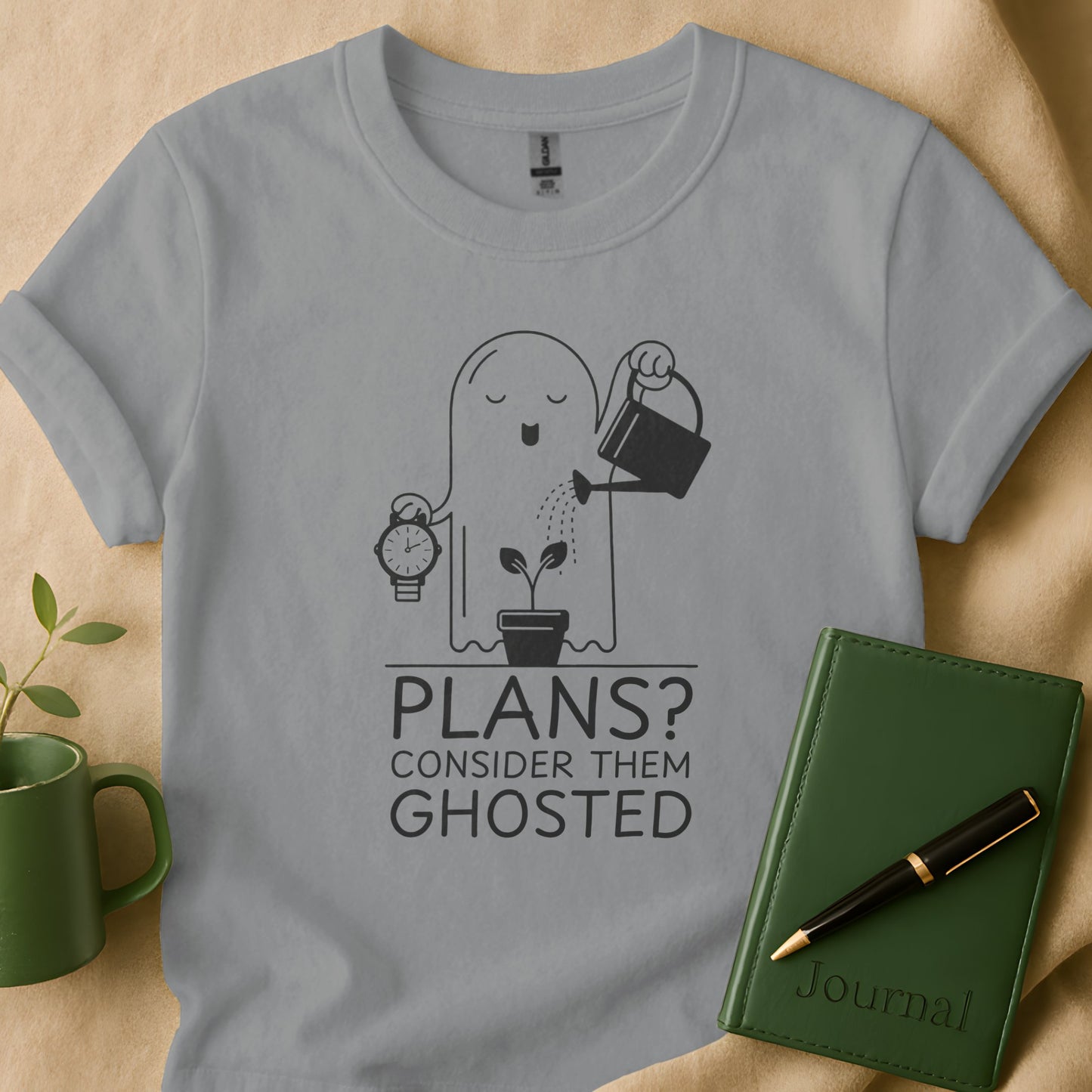 Plans Consider Them Ghosted Graphic Tee product