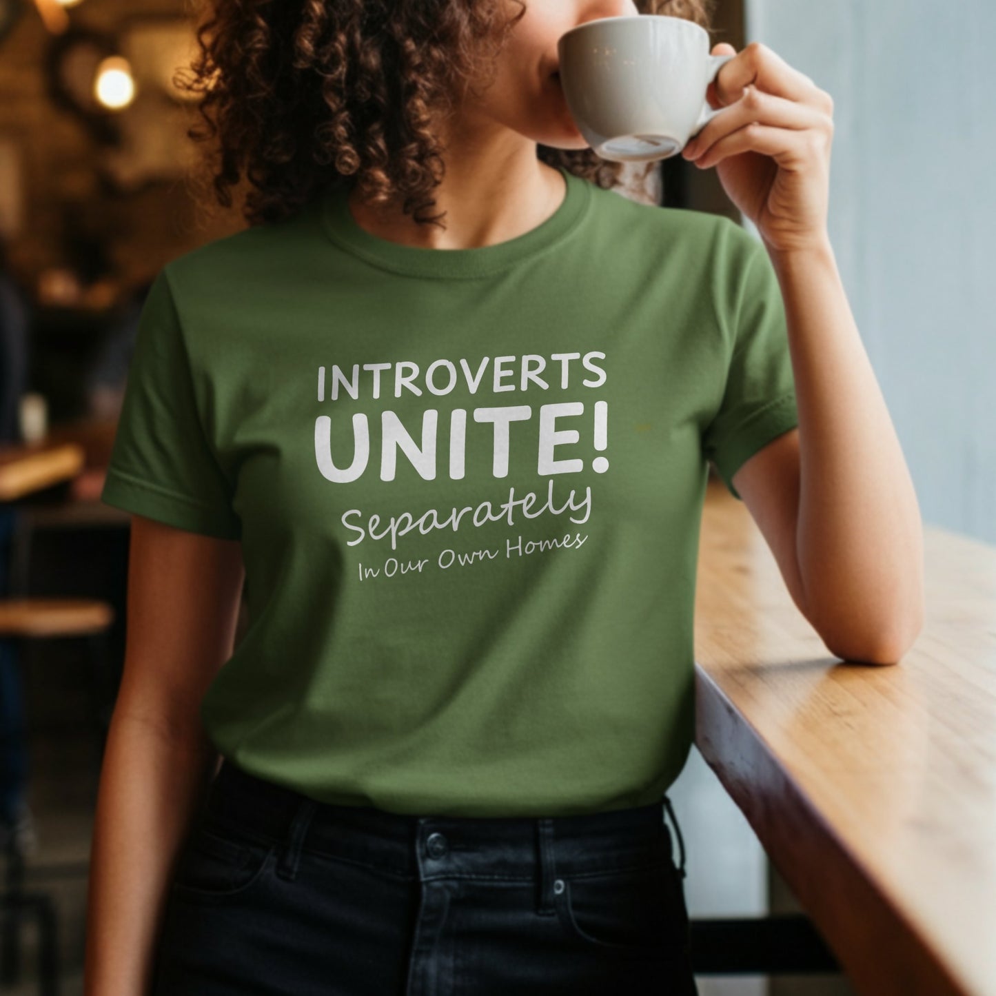 Introverts Unite Separately Graphic Tee product type