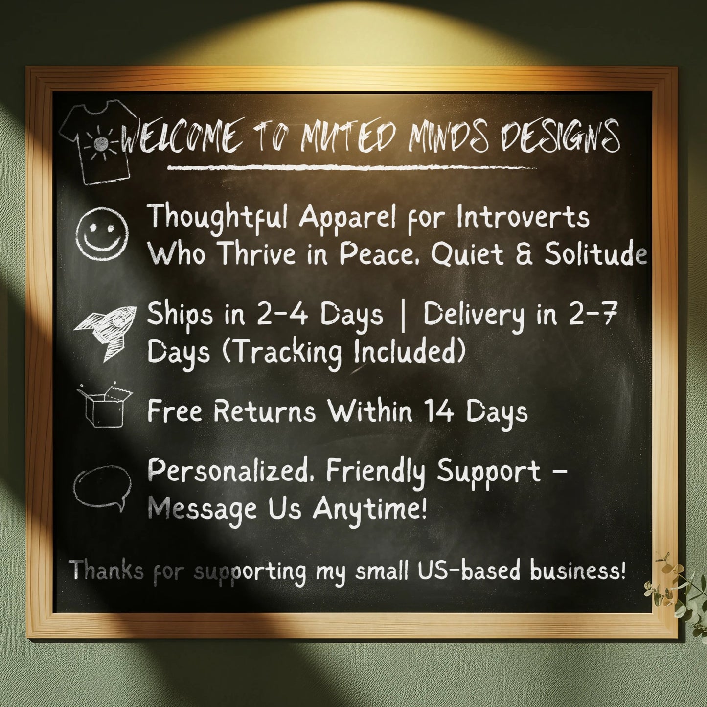 Comfortable Quiet Solitude Apparel Thoughtful Apparel product type