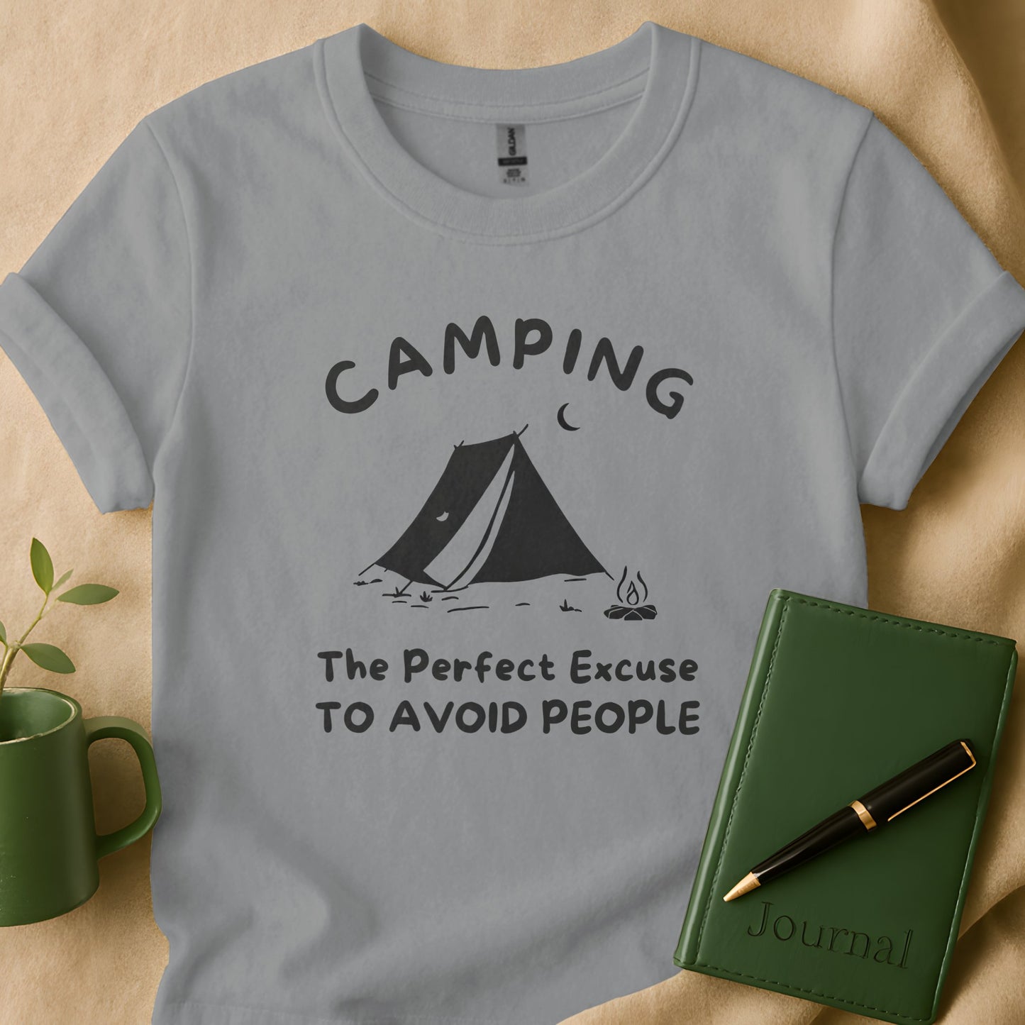 Camping The Perfect Excuse to Avoid People product