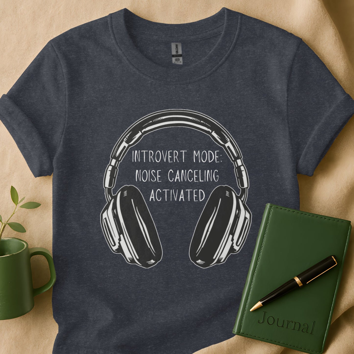 Introvert Mode Noise Canceling Activated T-shirt product