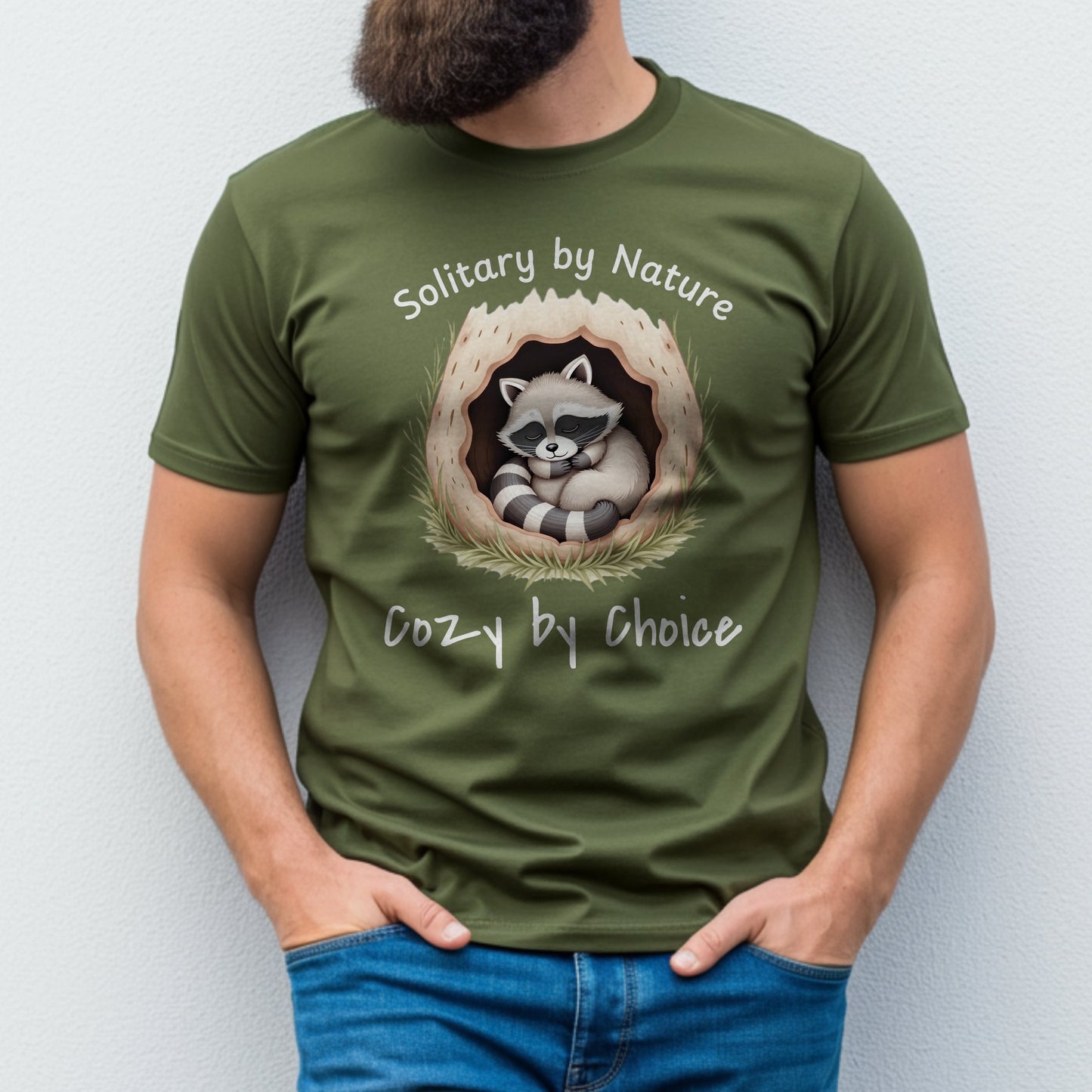 Solitary by Nature Cozy by Choice T-Shirt product type