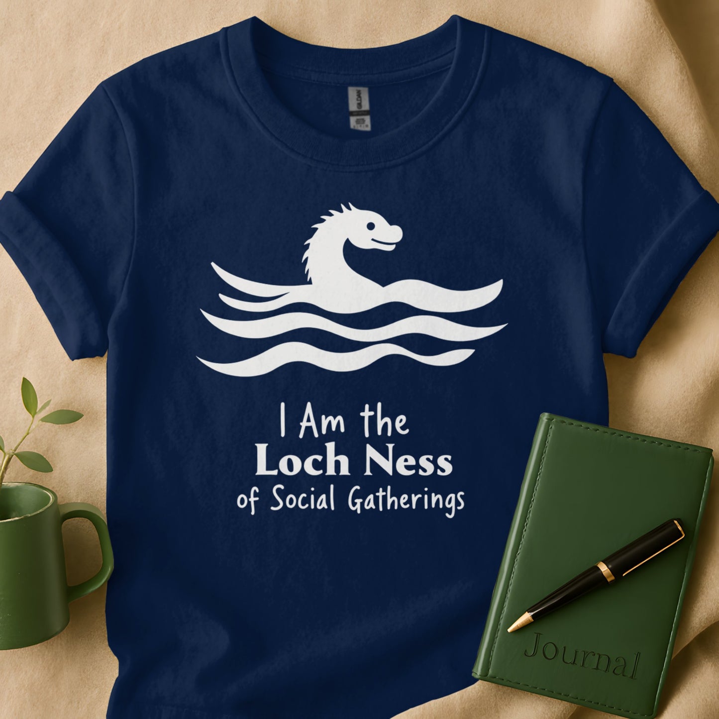 I Am the Loch Ness of Social Gatherings T-shirt product