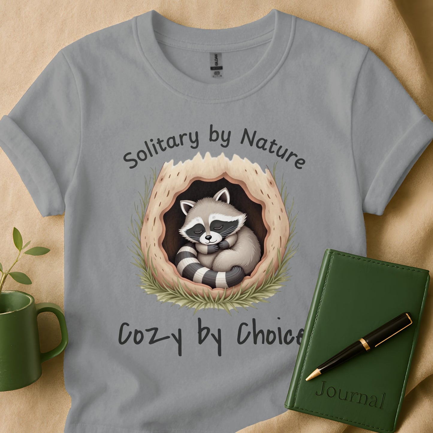 Solitary by Nature Cozy by Choice T-Shirt product