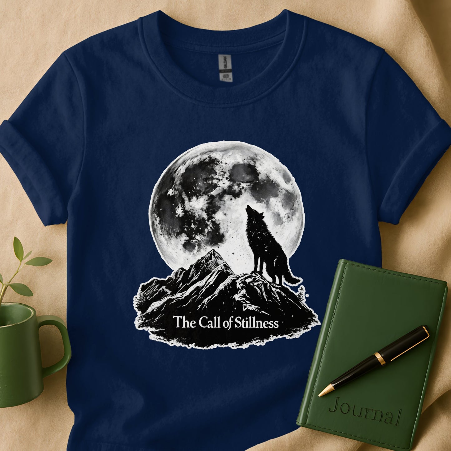 The Call of Stillness Graphic Tee Shirt Product