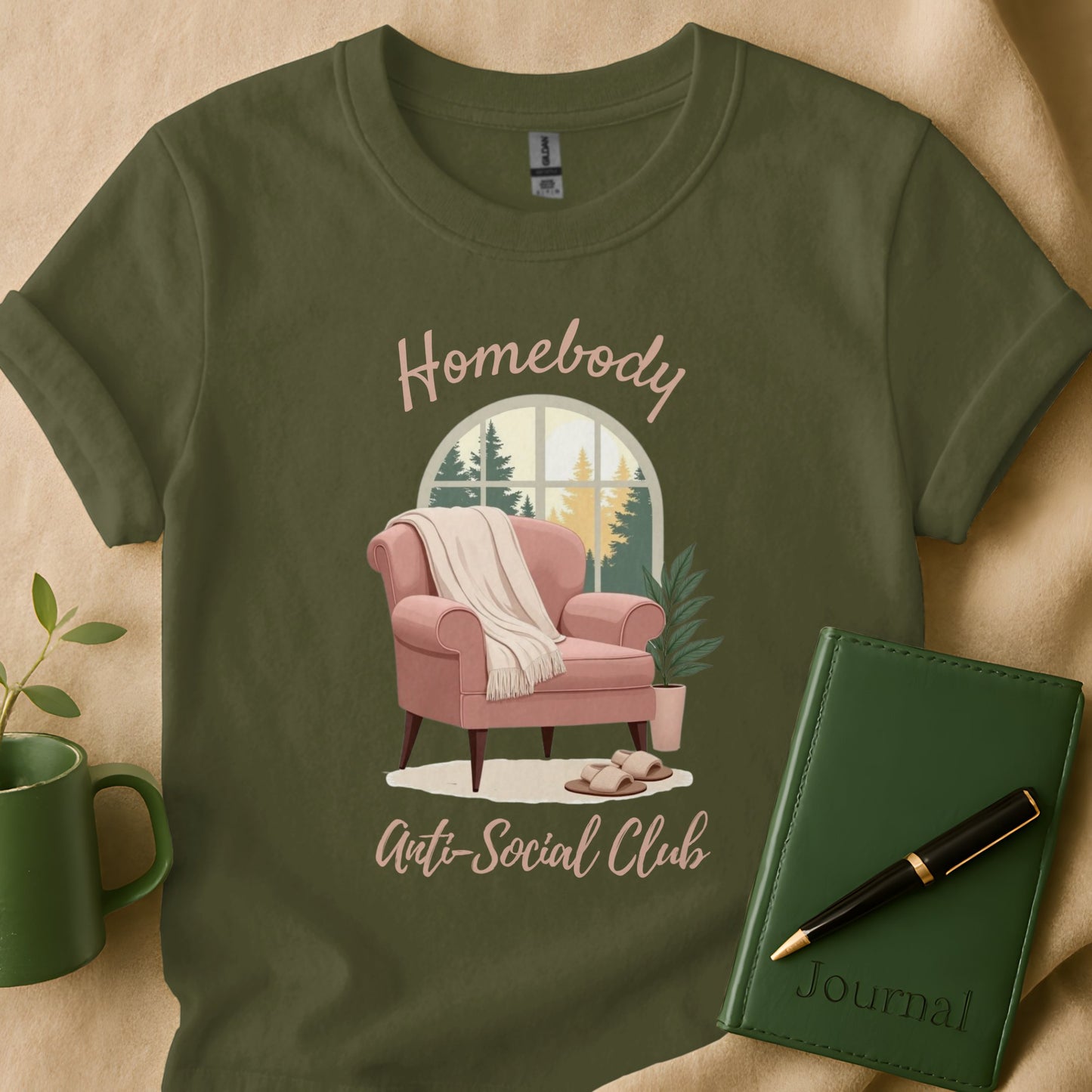 Homebody Anti-Social Club Graphic Tee product