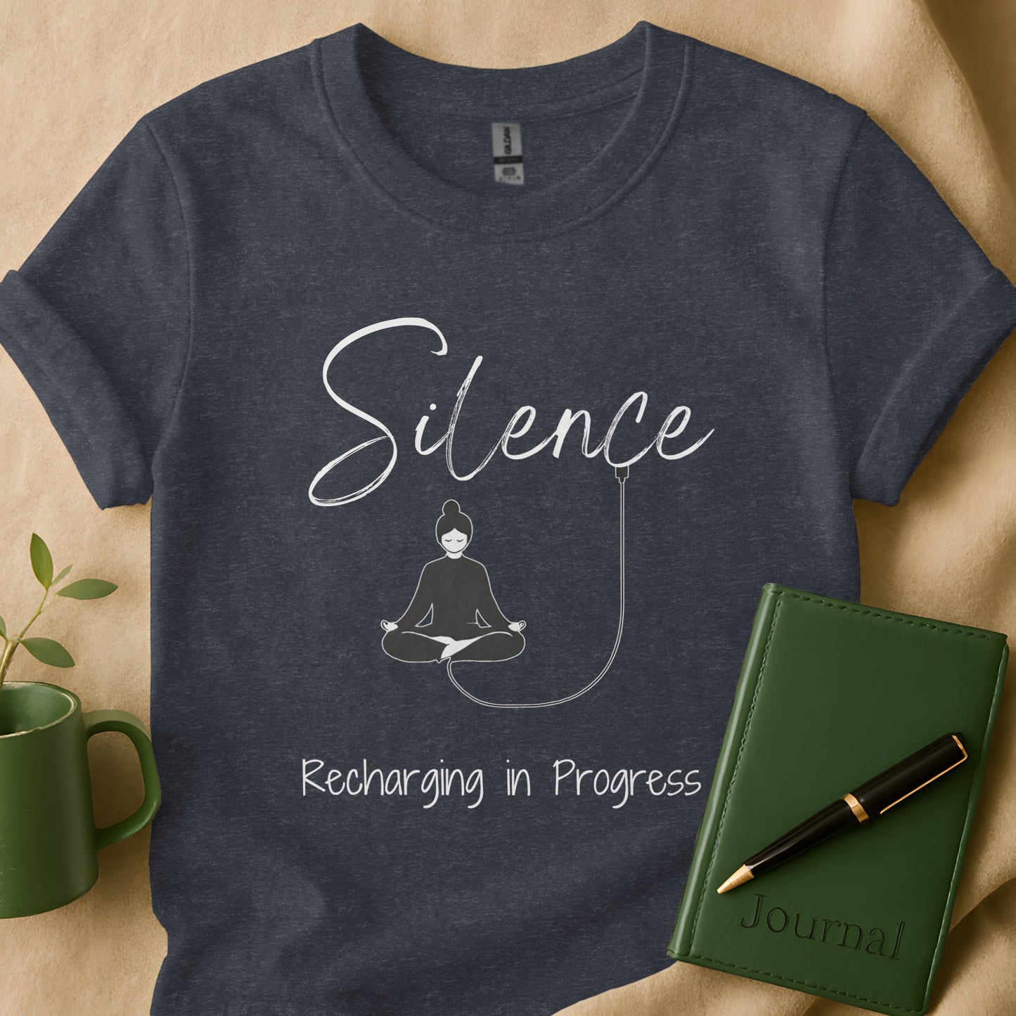 Silence Recharging in Progress Journal product