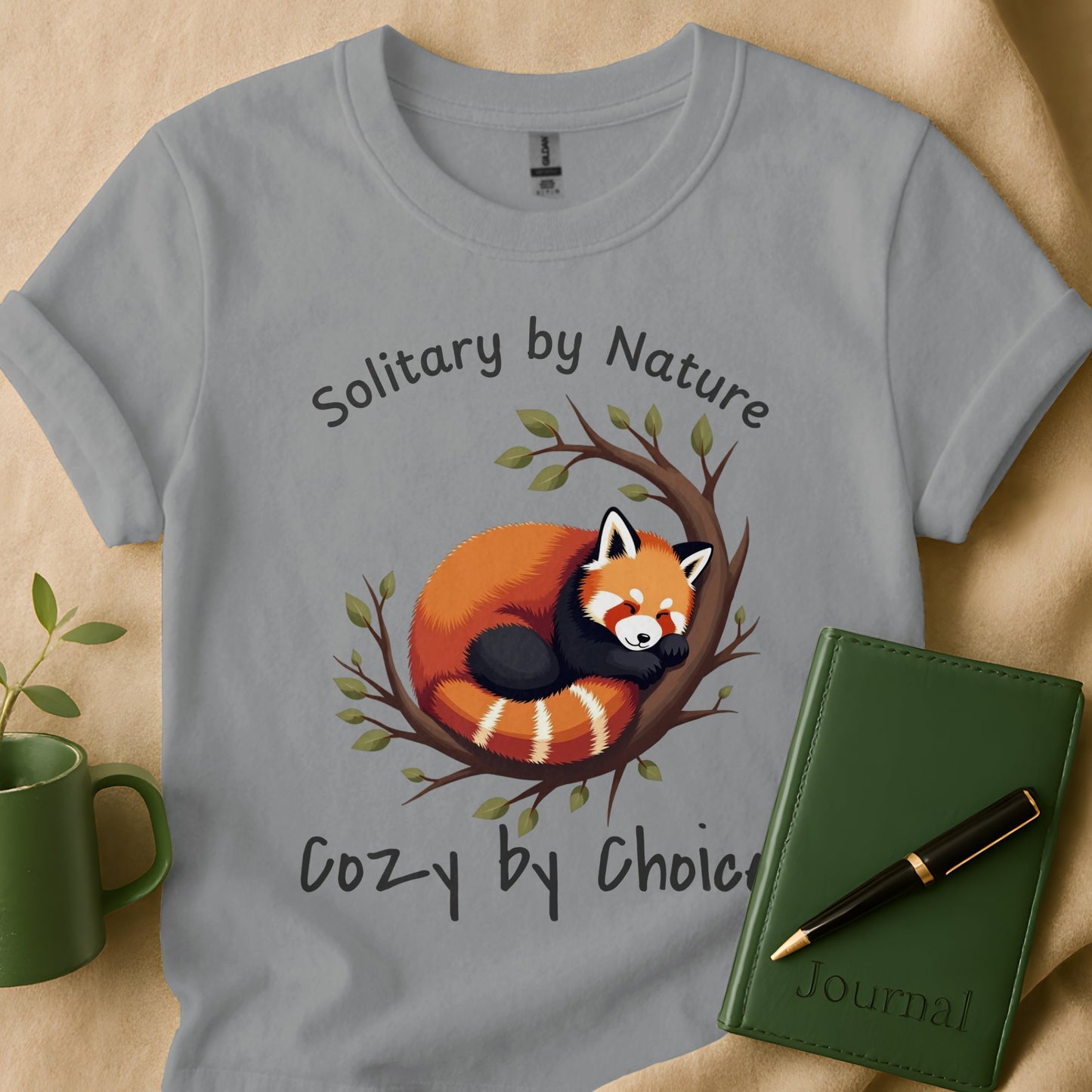 Solitary by Nature Cozy by Choice T-shirt product