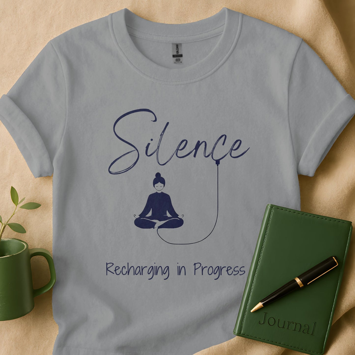Silence Recharging in Progress Meditation product