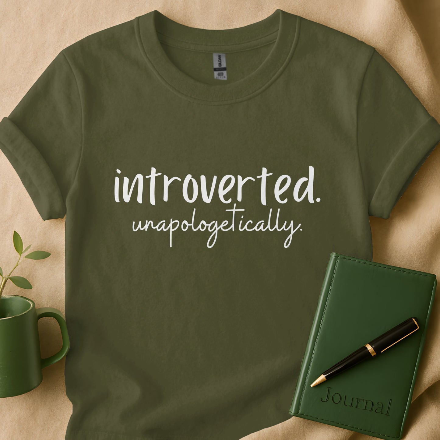 Introverted Unapologetically Graphic T-shirt product type