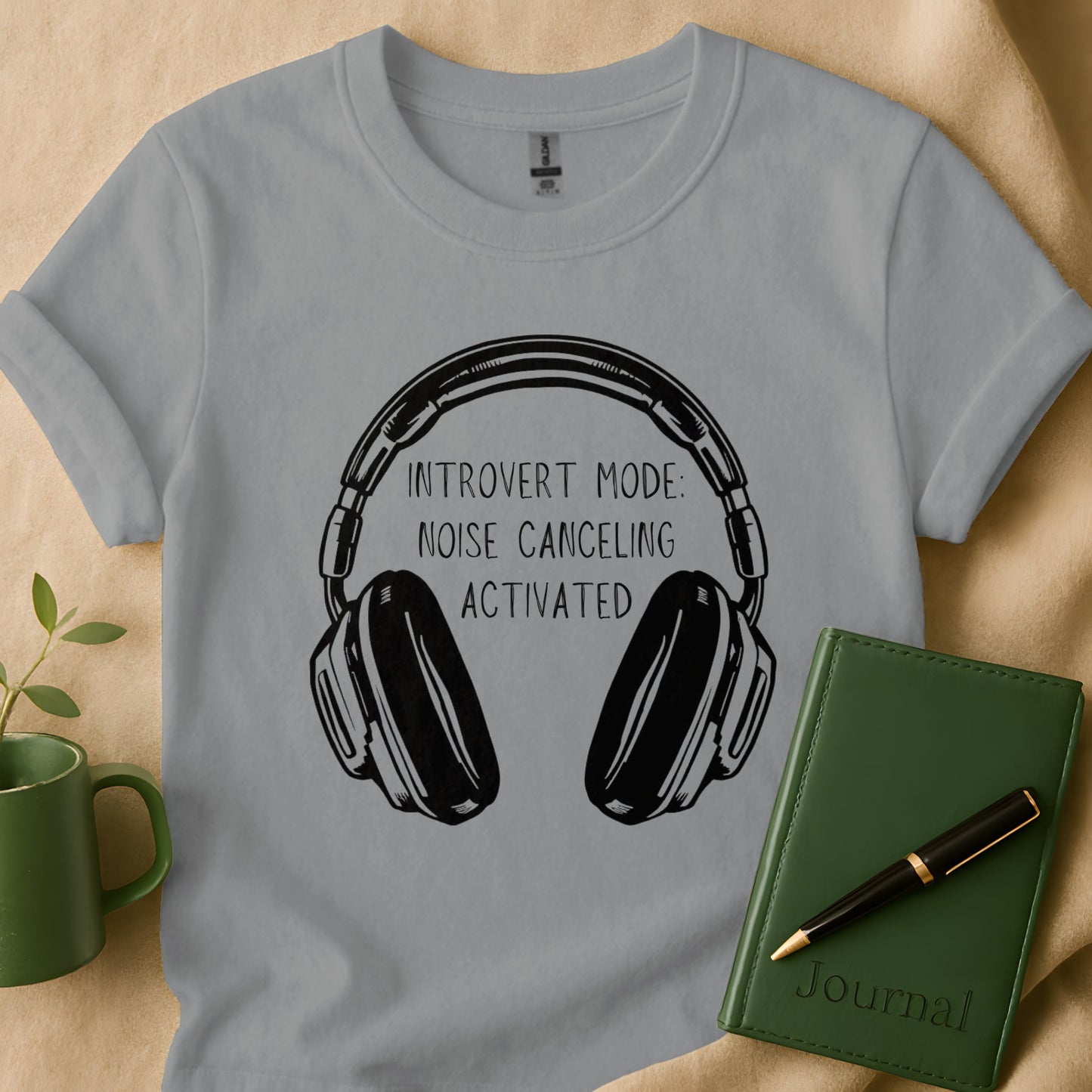 Introvert Mode Noise Canceling Activated T-Shirt product