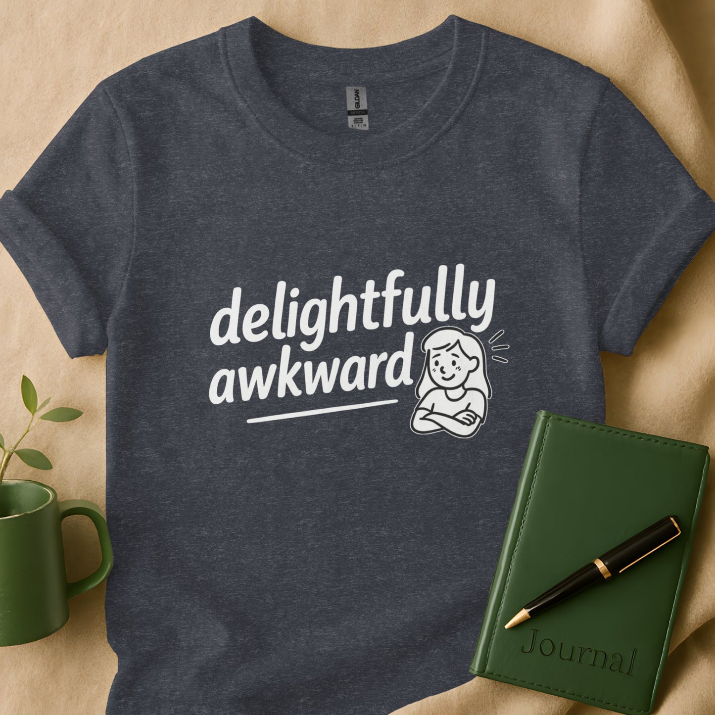 Delightfully Awkward Girl Graphic T-Shirt