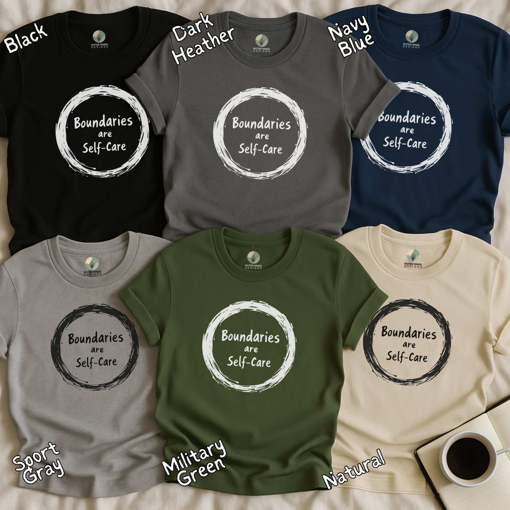Boundaries Are Self-Care Motivational Shirt Product