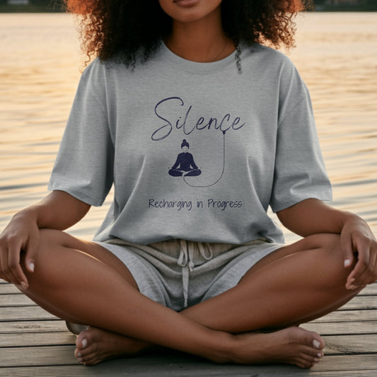 Silence Recharging in Progress T-Shirt product