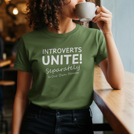 Introverts Unite Separately Graphic Tee product type