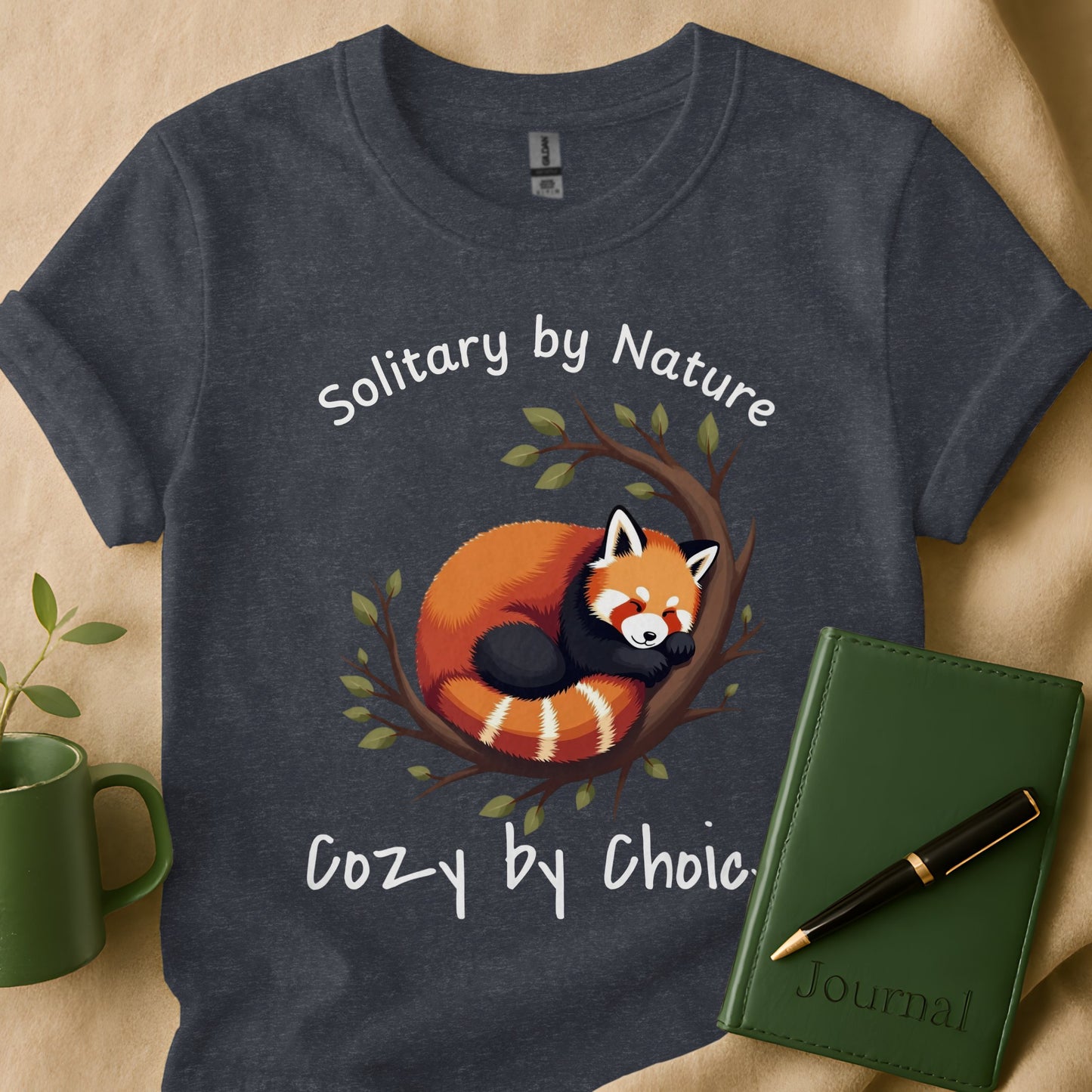 Solitary by Nature Cozy by Choice Shirt product type
