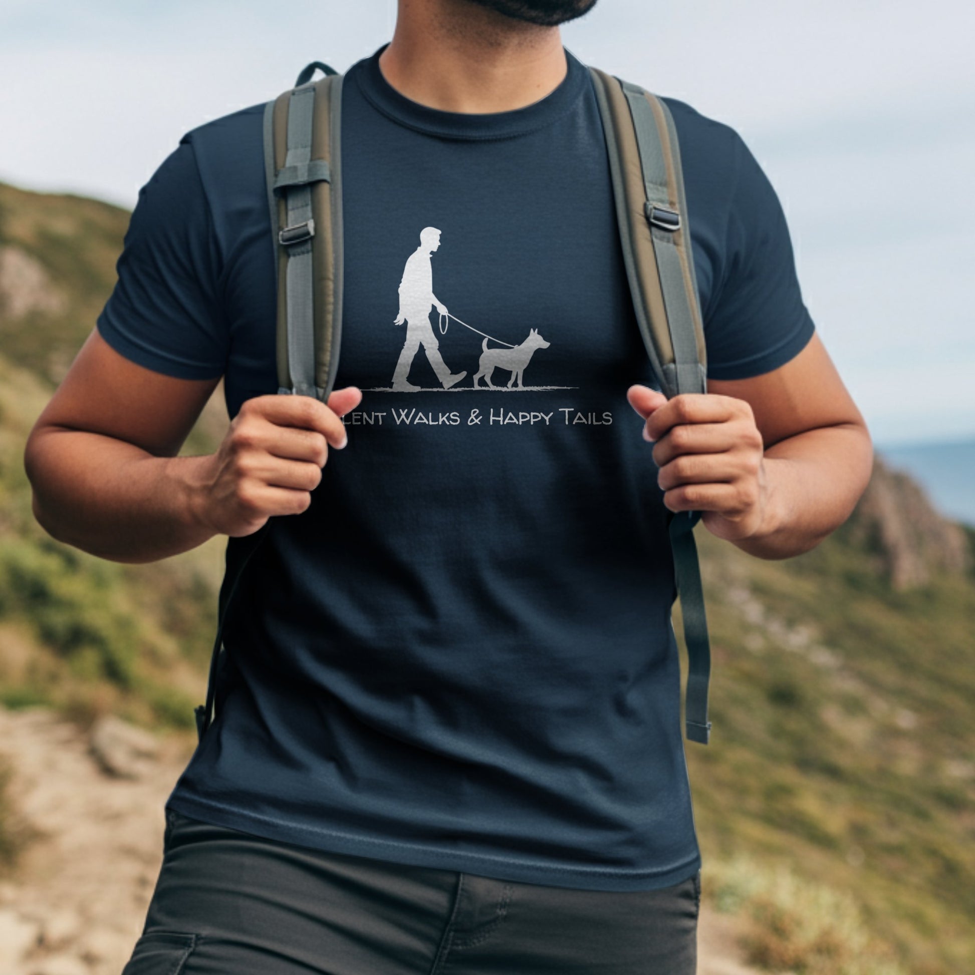 Silent Walks and Happy Tails Printed Shirt product