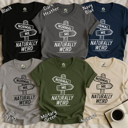 Naturally Weird Graphic Short Sleeve Shirt product type