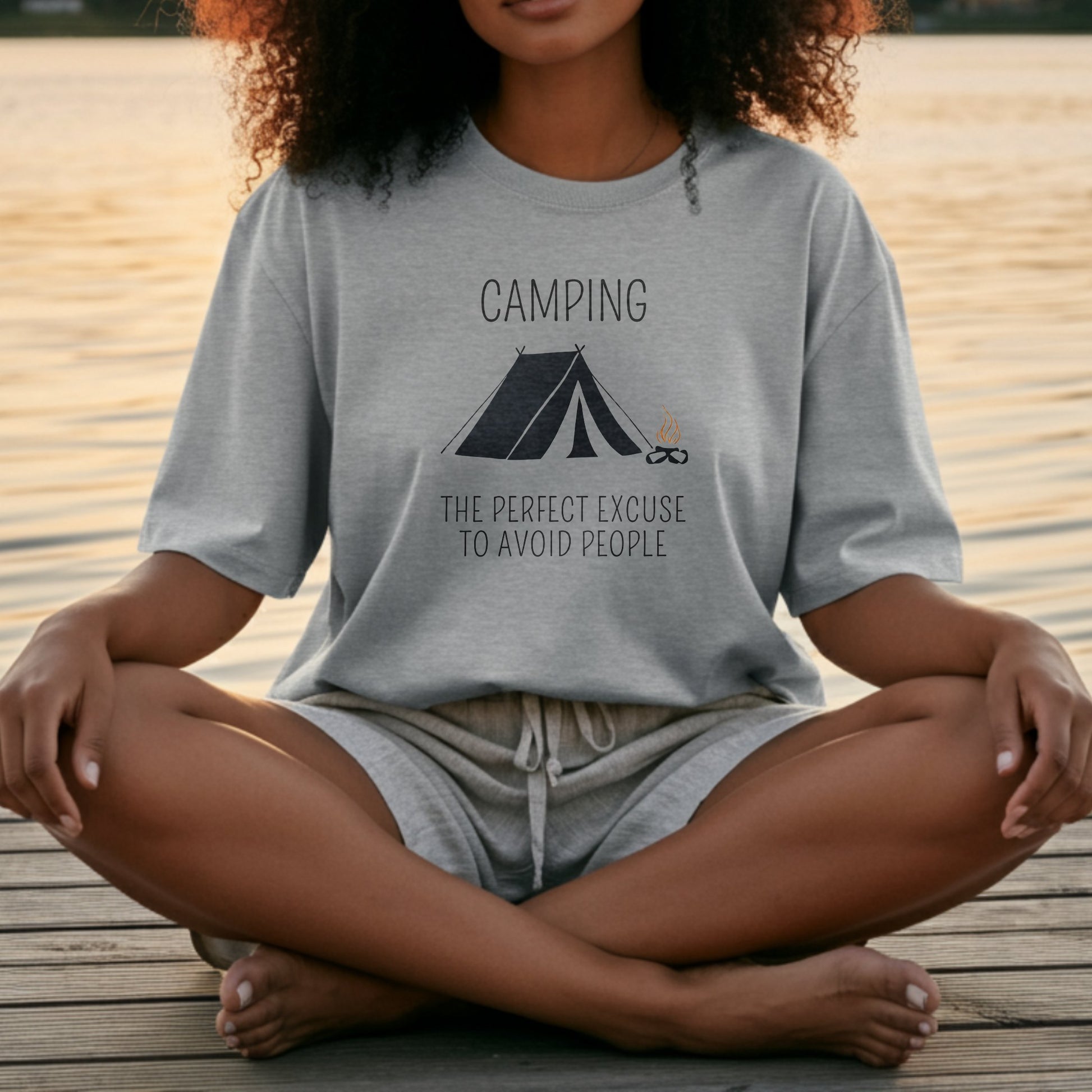 Camping Excuse to Avoid People Shirt product