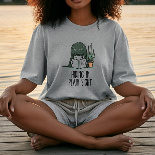 Hiding in Plain Sight Graphic Tee Comfortable Product