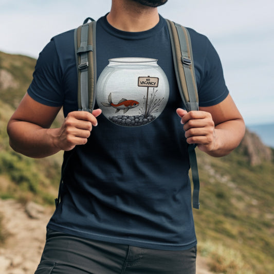 No Vacancy Fishbowl Graphic Men's T-Shirt product type