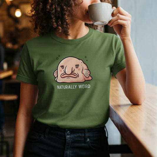 Naturally Weird Blobfish Graphic Tee product