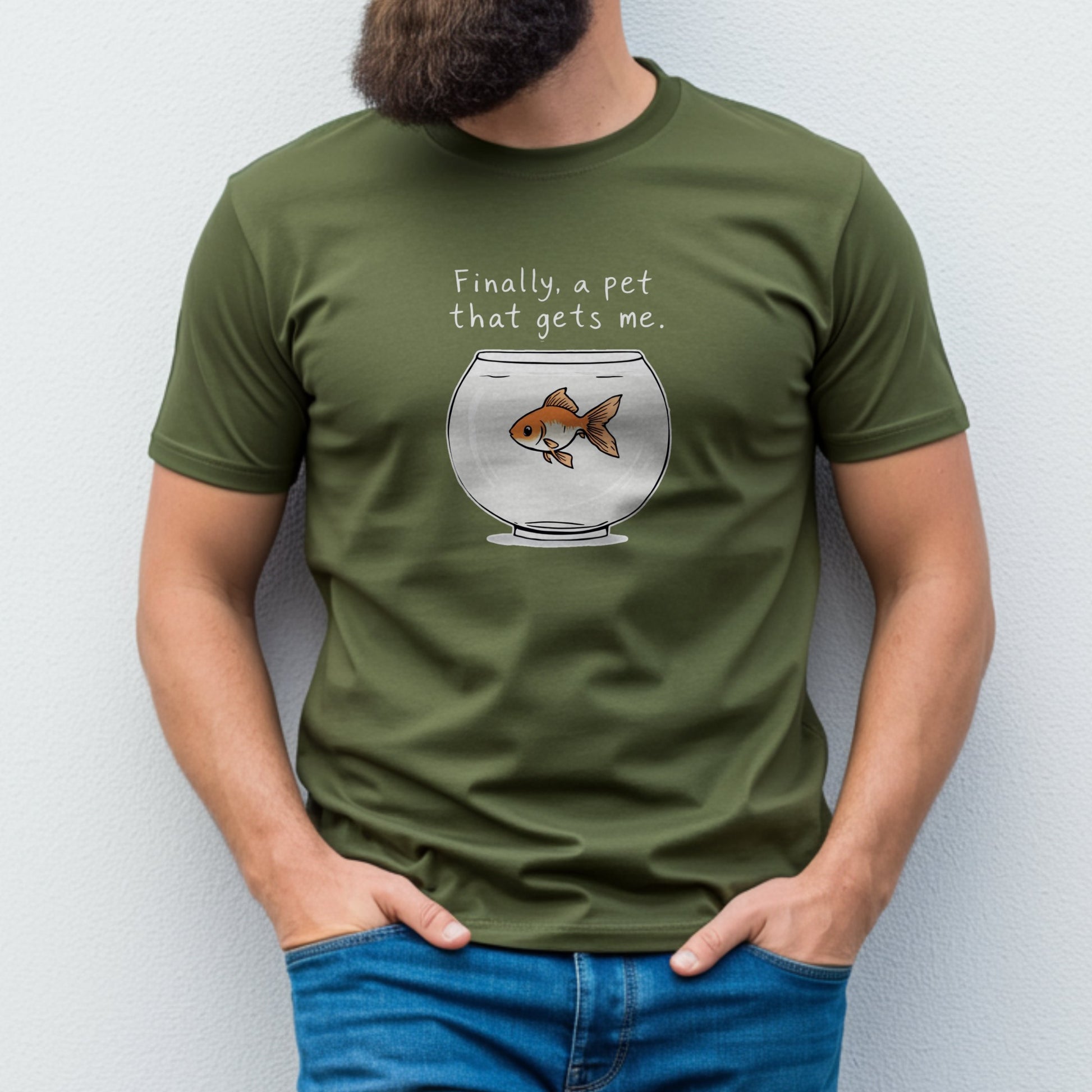 Finally a pet that gets me T-shirt product type