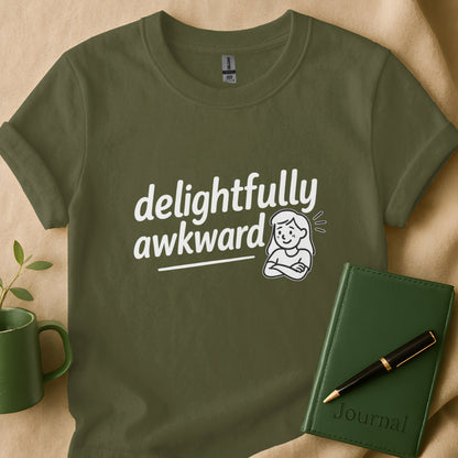 Delightfully Awkward Girl Graphic T-Shirt