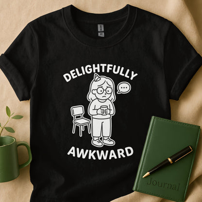 Delightfully Awkward Girl at Party T-Shirt