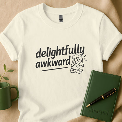 Delightfully Awkward Girl Graphic T-Shirt