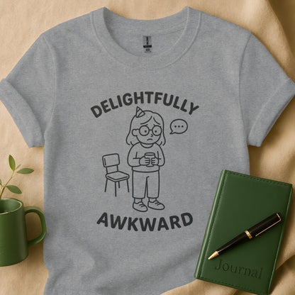 Delightfully Awkward Girl at Party T-Shirt