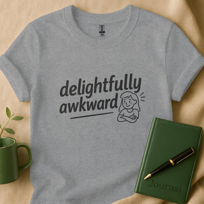 Delightfully Awkward Girl Graphic T-Shirt