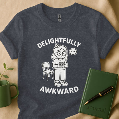 Delightfully Awkward Girl at Party T-Shirt